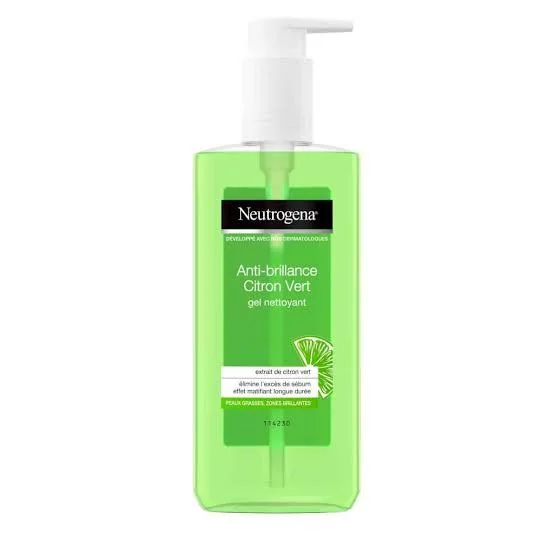 Anti-brillance Citron Vert : gel nettoyant