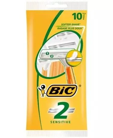BIC 2 Sensitive rasoirs jetables -10 rasoirs