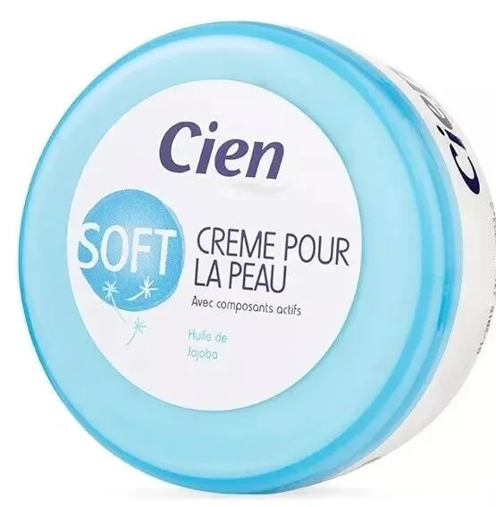 Cien Crème soft hydratante pour la peau Huile de jojoba
