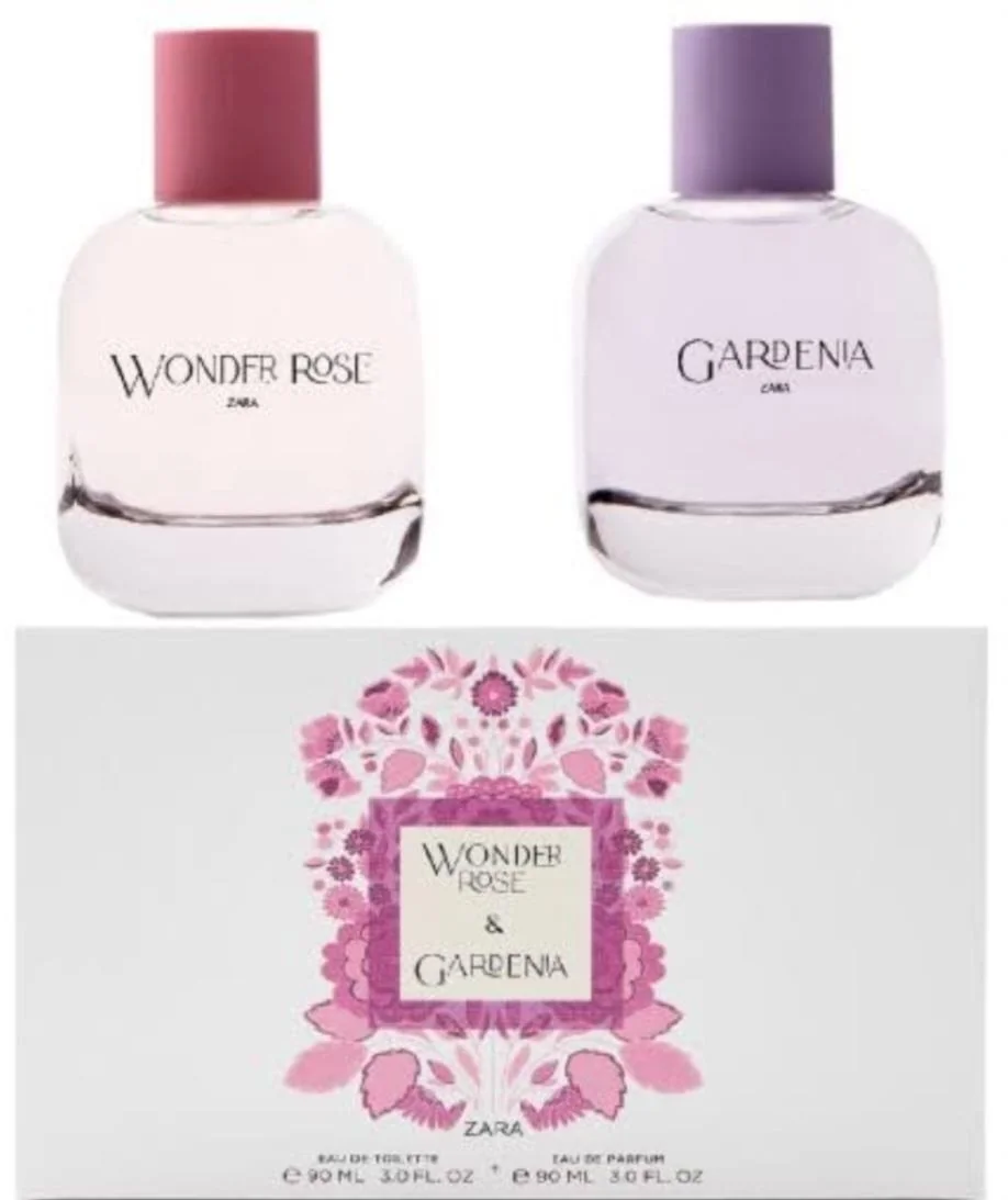 Coffret 2 Parfum Wonder Rose Eau de Parfum 90Ml + Gadienia Eau de Toilette