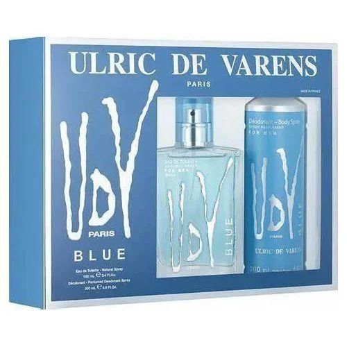 Coffret Homme UDV Bleu Eau de Toilette   Déodorant spray -200ml
