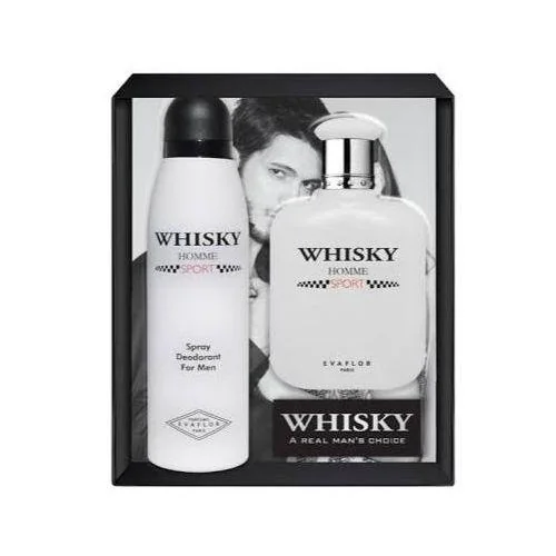 Coffret Homme Whisky Homme Sport Eau de Toilette   Déodorant spray -200ml