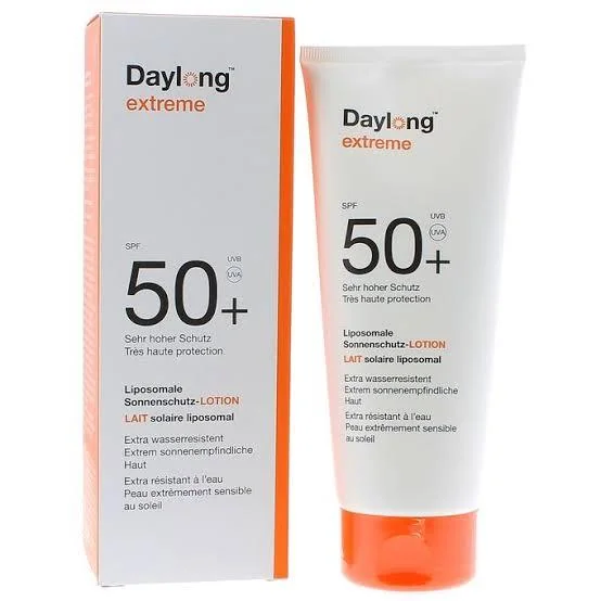 Daylong Lait Solaire Liposomal Spf50+ Peaux Extrêmement Sensibles au Soleil Très Résistant à l'eau
