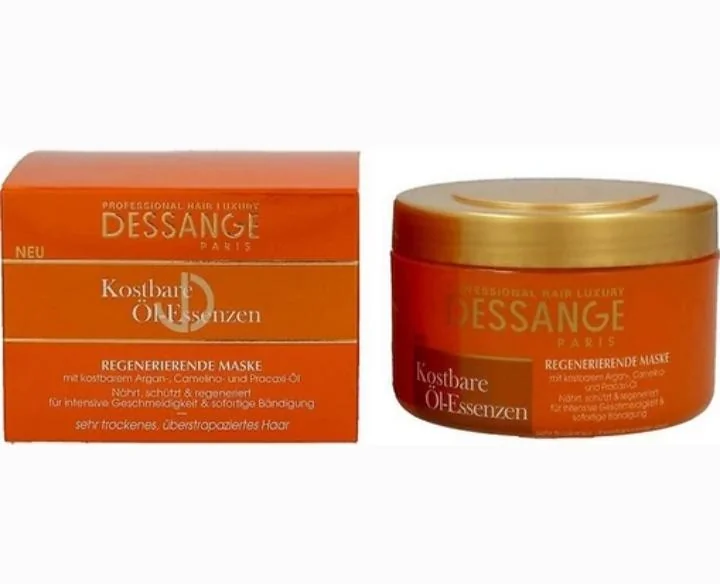Dessange Professional Hair Luxury Masque Régénérant Huiles Précieuses Kostbare Öl-Essenzen cheveux Très secs et sur-sollicités