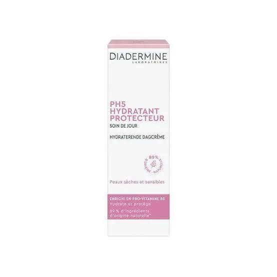 Diadermine Crème de Jour Hydratante Protectrice PH5 peaux sèches et sensibles