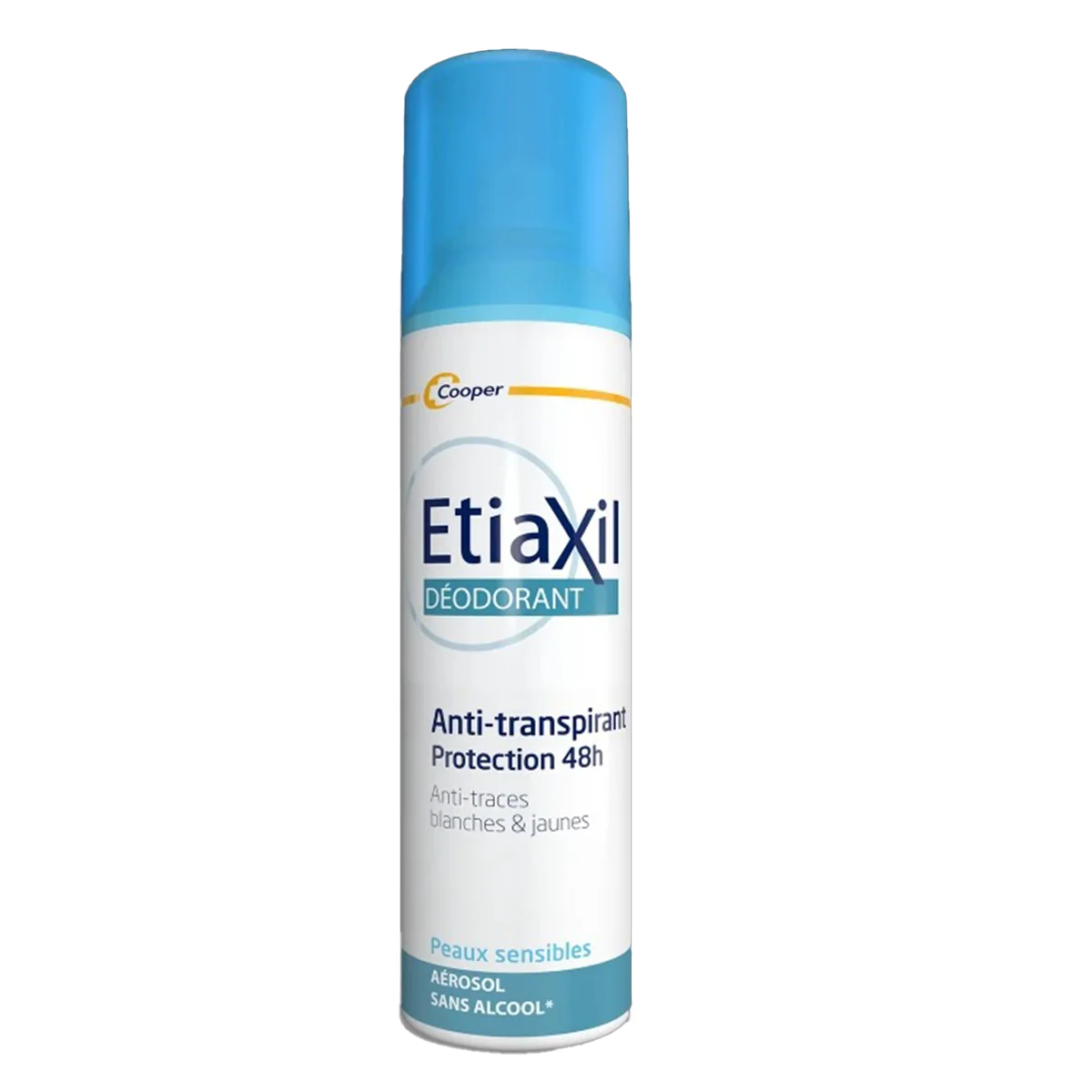 Etiaxil Déodorant anti-transpirant Protection 48h Anti-traces Peaux sensibles