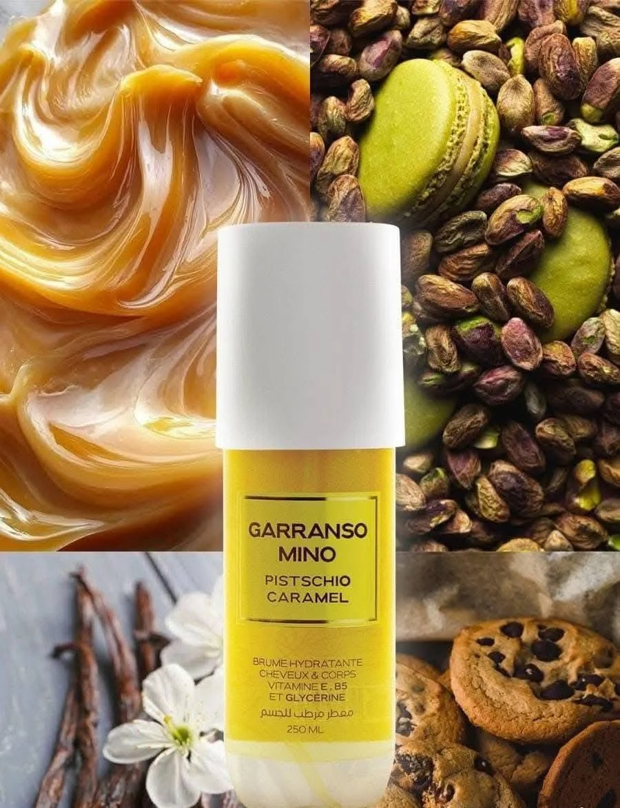 Garansomino Pistachio Caramel Brume Parfumée Hydratante Pour Femme