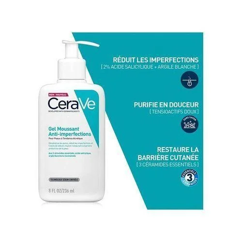 Gel Moussant Anti-Imperfections Acide Salicylique Blemish Control Cleanser