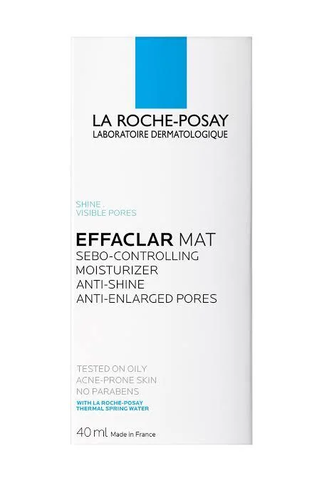 La Roche Posay Effaclar Mat Hydratant Sébo-régulateur Anti-brillance Anti-pores dilatés