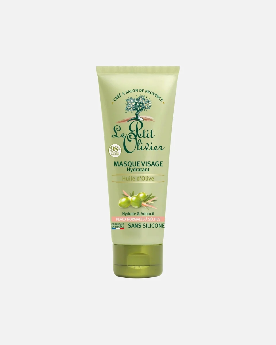 Le petit olivier Masque visage hydratant Huile d'olive Peaux normales à sèches