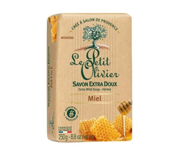 Le petit olivier Savon Extra Doux au Miel