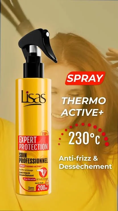 Lisas Spray Thermo-actif Expert Protection de chaleur