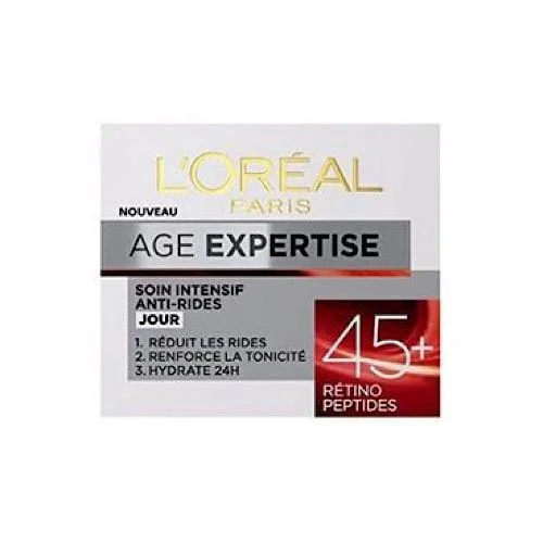 L’Oréal Paris AGE EXPERTISE Soin Anti-Rides Intensif JOUR +45 RÉTINO PEPTIDES
