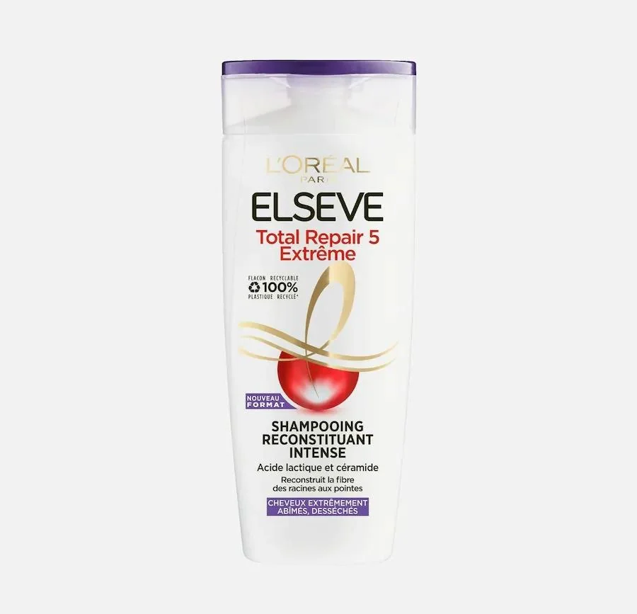 L'Oréal Paris Elseve Total Repair 5 Extrême Shampooing Reconstituant intense Cheveux extrêmement desséchés et abîmés