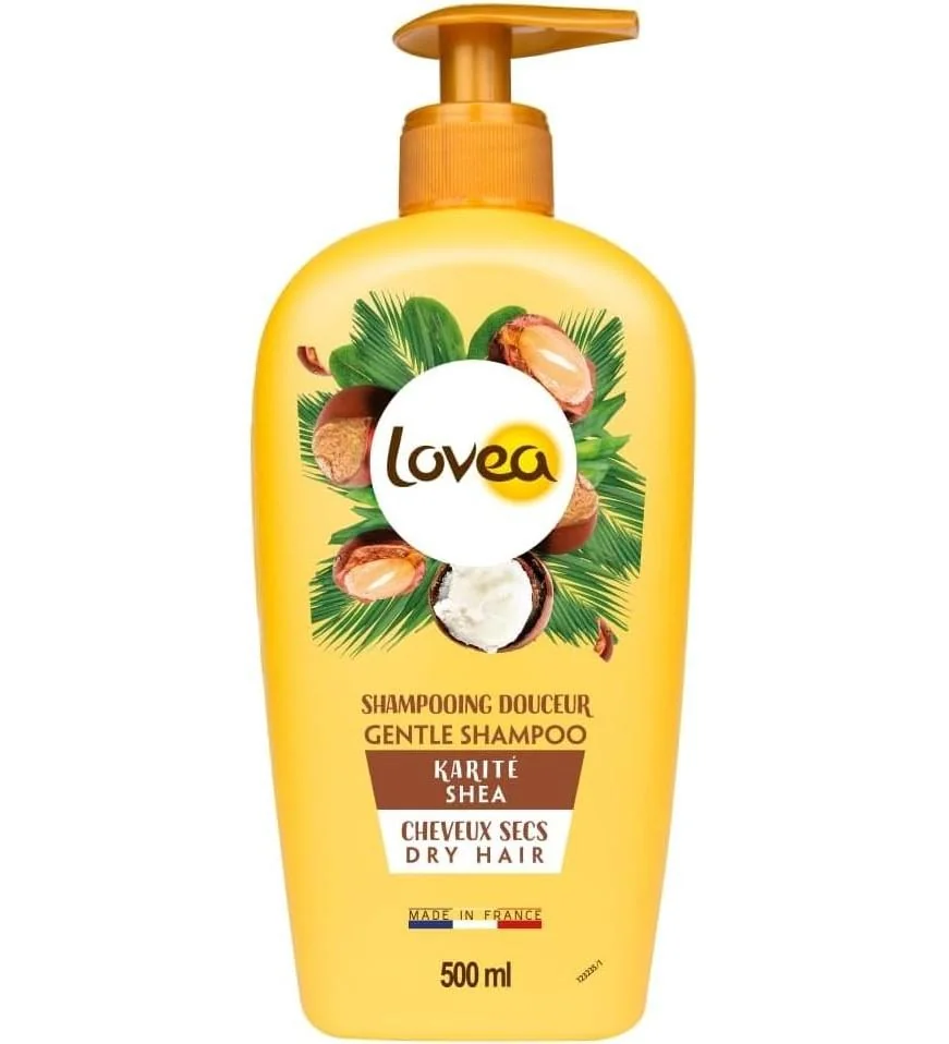 Lovea Shampooing Douceur Beurre de Karité Cheveux secs
