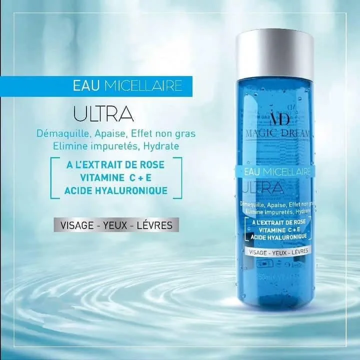 Magic dream EAU MICELLAIRE ULTRA pour le visage, les yeux et les lèvres