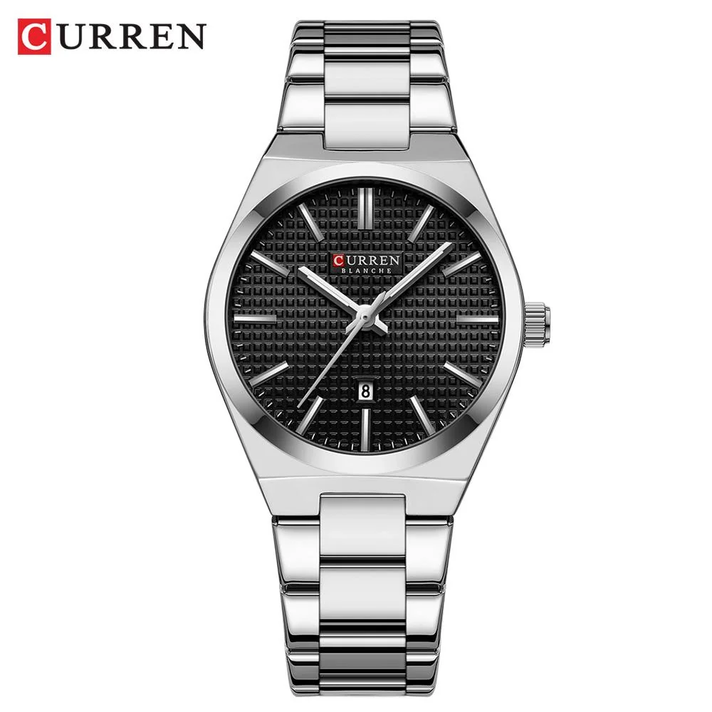 Montre de Sport à Quartz Étanche Pour Hommes, montre de luxe en acier inoxydable lumineuse, Mode Pour Hommes, 8439
