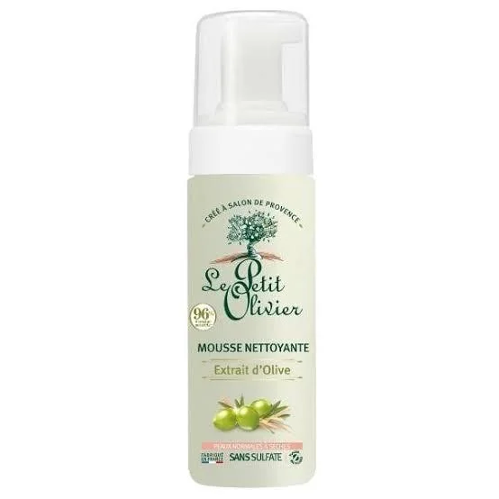 Mousse Nettoyante Extrait d'olive