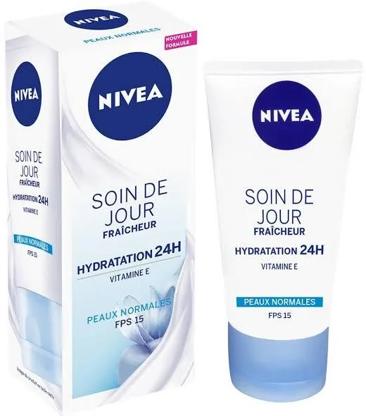 Nivea Crème de Jour Fraîcheur Hydratation 24h peaux Normales