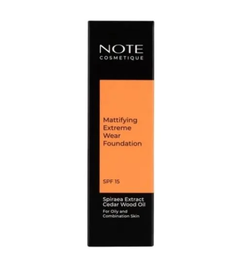 Note Cosmetics Mattifying Extreme Wear Foundation-01-Beige