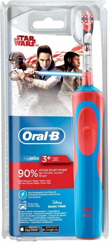 Oral -B Kids Brosse à dents électrique rechargeable Star Wars