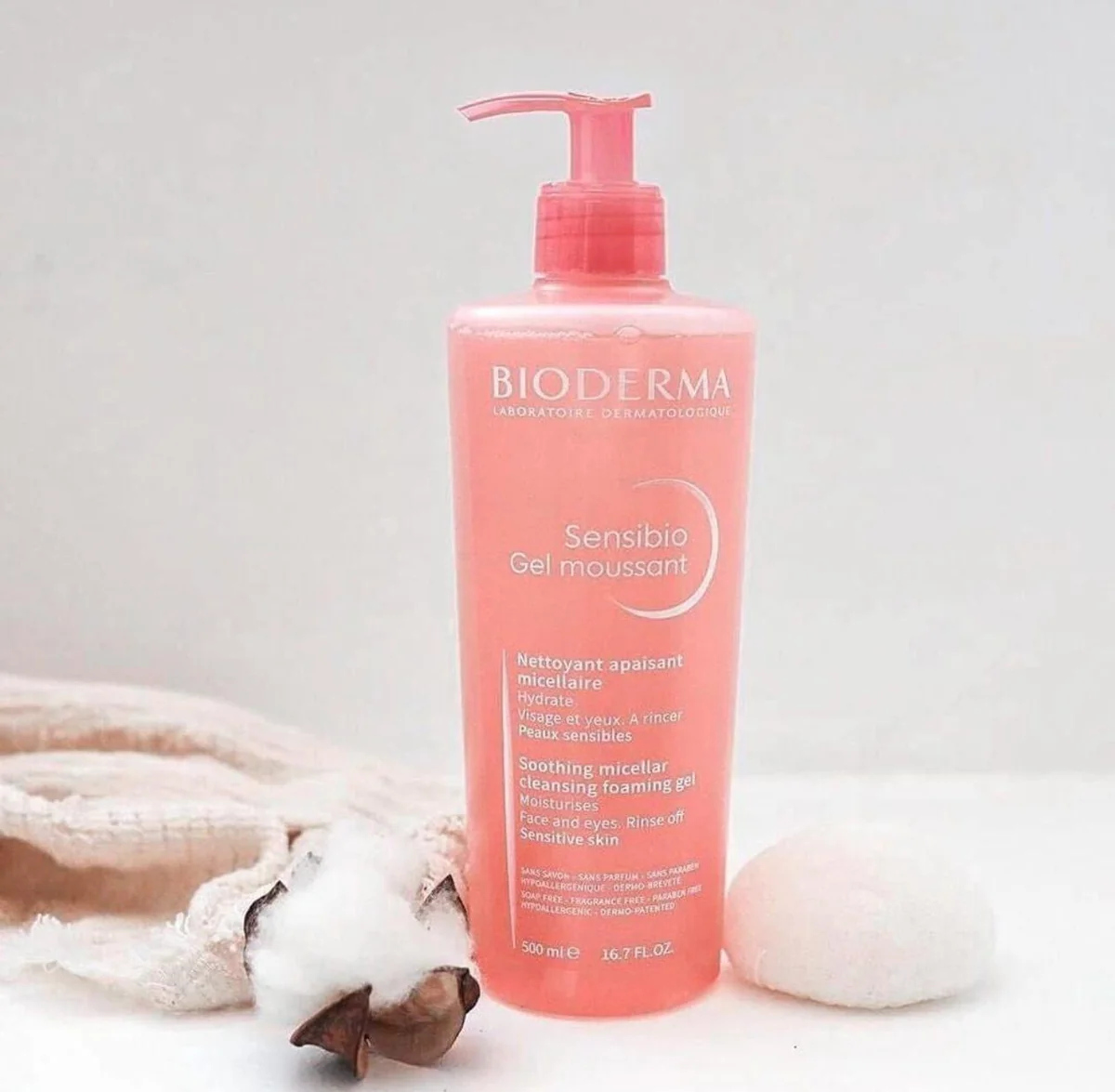 Sensibio Gel Moussant Nettoyant Apaisant Micellaire