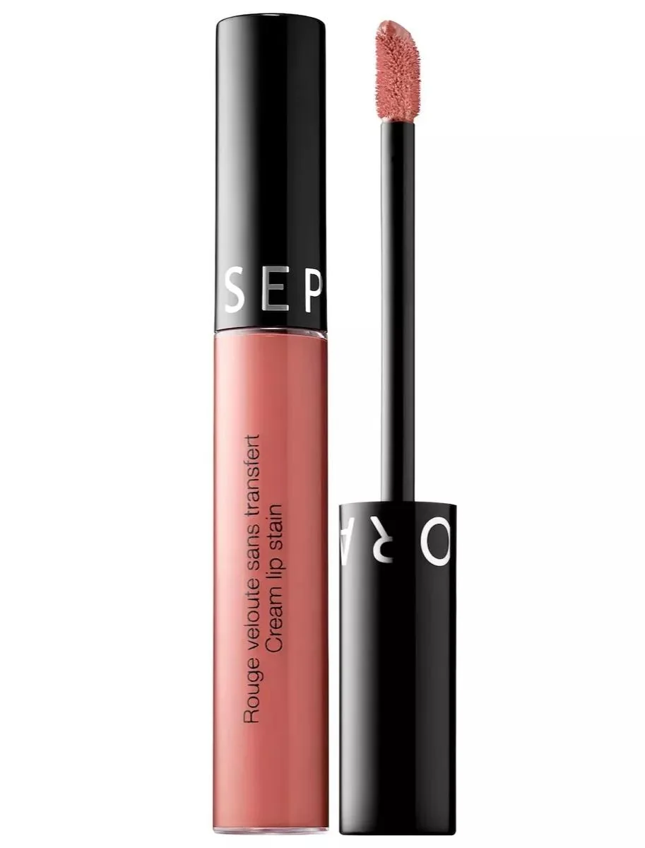 Sephora Rouge Velouté Sans Transfert Cream Lip Stain -71- Pink Cashmere