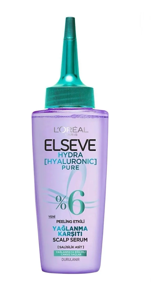 Sérum Pur Exfoliant Elseve Hyaluron Complexe À L'acide Salicylique Sérum Exfoliant Pour Cuir Chevelu