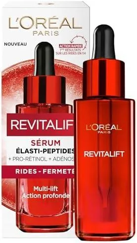 Sérum Visage Anti-Âge Action Rapide - Soin Anti-Rides, Extra-Fermeté & Tonifiant