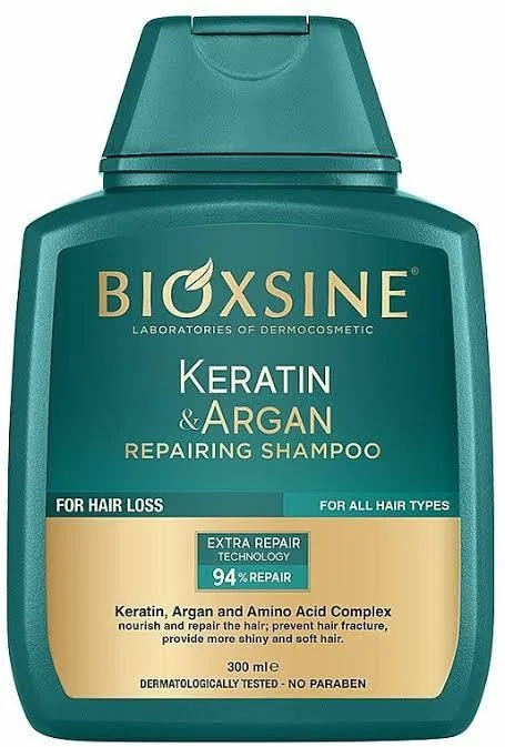 Shampooing Réparateur Kératine et Argan   Shampooing