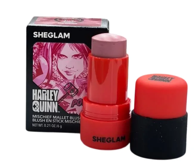 Sheglam stick blush Harley Quinn X Mischief Mallet- Big Swing