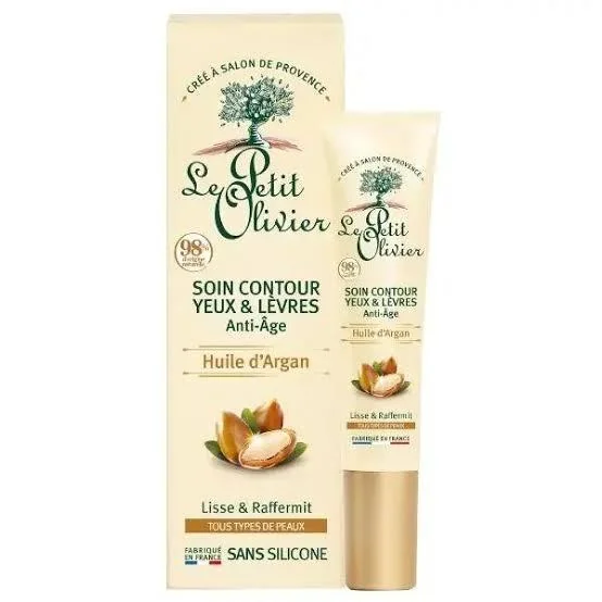 Soin contour yeux et lèvres Anti-Àge Huile D'argan