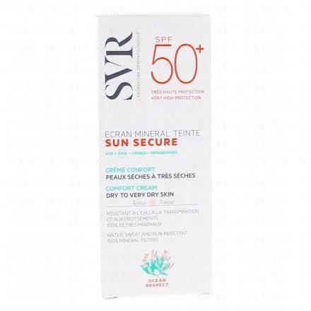 SVR Sun Secure Ecran Minéral Teinté Crème Confort SPF 50+