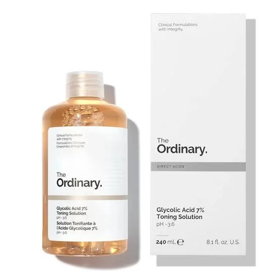 The ordinary solution tonifiante à l'acide glycolique 7%