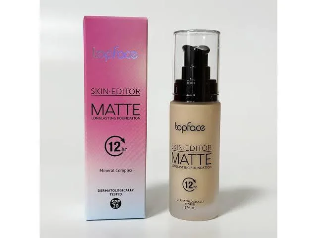 Topface Fond de teint Skin Editor Matte Longlasting Foundation 12H