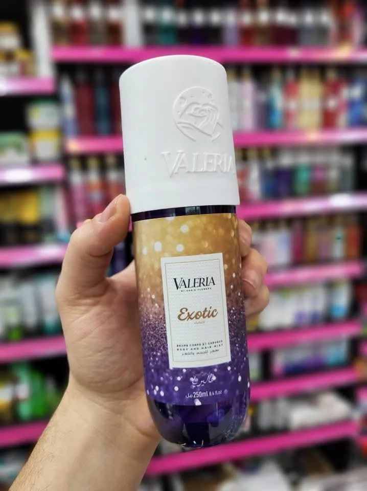 Valeria Exotic Brume Parfumée Corps Et Cheveux Pour Femme