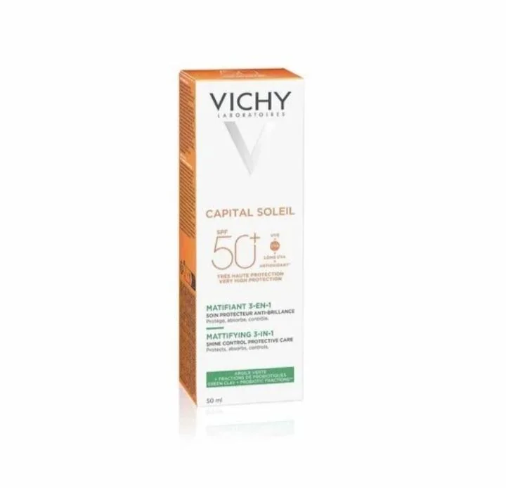 Vichy Capital Soleil crème solaire Matifiant 3-en-1 SPF 50+